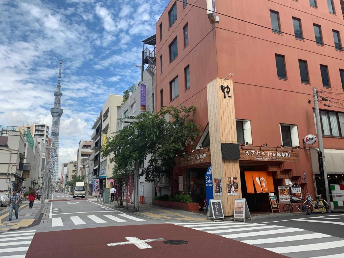 Capsule Inn Kinshicho Prefektura Tokio Exteriér fotografie